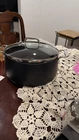 All-clad HA1 Hard Anodized Nonstick Stockpot With Glass Lid, 8 Quart New. Price: $69.00.