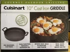 Cuisinart Chef's Classic 10" Cast Iron Skillet Pan Griddle New. Price: $28.00.