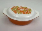Vintage Pyrex Orange Fiesta 1.5 Qt. Oval Casserole Dish #043 Used. Price: $79.99.