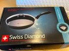 Swiss Diamond - 9.5" Induction Fry Pan W/glass Lid 6424IC Retail Box New. Price: $144.95.