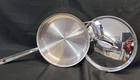 All-clad D5 3 Qt Brushed Stainless Steel Saute Pan With Lid (TDW022765) Used. Price: $159.99.