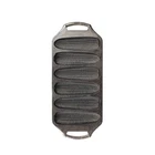 Lodge Cast Iron Cornstick Pan Seasoned Dual Handles Makes 6 Sticks New. Price: $34.89.