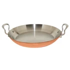 Mauviel M'heritage M'150S 13.7 Inch Paella Pan Cast Stainless Handle New. Price: $530.00.