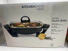 Kitchensmith By Bella TXG-619 X11 Electric Skillet 12117 Open. Price: $28.00.
