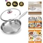 Titanium Hammered Frying Pan Non-stick Skillet For All Stovetops 11IN New. Price: $141.83.