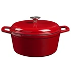 Enameled Cast Iron Dutch Oven Pot W/lid Round Dual Handles Heavy-duty Safe New. Price: $59.99.