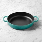Creuset Everyday Pan Enameled Cast Iron Covered Skillet Cookware New. Price: $119.00.