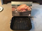 Large Oneida Aluminum Non Stick Roasting Pan With V Rack - Pick Up Only! Used. Price: $5.01.