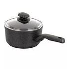 Korkmaz Ornella Piece 2L Aluminum Non Stick Saucepan With Lid Cool Handles New. Price: $46.99.
