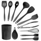 Megachef MGSP-812 Black Silicone Cooking Utensils Set Of New. Price: $39.68.