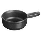 Staub Cast Iron 12-OZ Mini Cheese Fondue Pot Matte Black New. Price: $89.95.