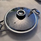 Zepter Stainless Steel Pan With Lid, Thermo Control System, 11 Used. Price: $175.00.