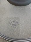 9" (outer Rim) Lid Green Life Pan/skillet/appliance Replacement Top, Glass Sn 73 Used. Price: $12.99.