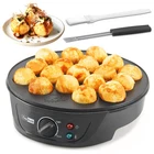Finemade Takoyaki Maker Pan With Temperature Control, Tools And Black New. Price: $42.01.