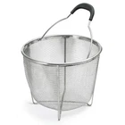 Polder 8 Inch Strainer And Steamer Insert Basket, Stainless Steel New. Price: $38.76.