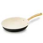 Nutrichef 10'' Medium Fry Pan-non-stick W/ Silicone Handle Interior New. Price: $32.99.