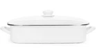 Golden Rabbit Enamelware 10.5 Qt. Roasting Pan With Glass Lid, 9 Color Choices New. Price: $136.00.