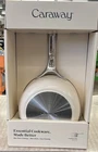 Caraway 3 Qt Sauce Pan W/ 8IN Lid Cream Ceramic Nonstick Induction Ready New. Price: $120.00.