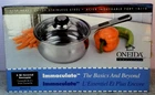 Oneida 18/10 Covered Stainless Steel 2 Quart Sauce Pan W/lid "brand New". Price: $69.95.