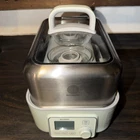 Buydeem G563 5-QUART Electric Food Steamer For Cooking One Touch W/ Stew Pots Used. Price: $74.99.