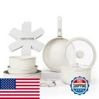 Country Kitchen Cookware Set Removable Handle Oven Rv Safe Pots Pans New. Price: $117.81.