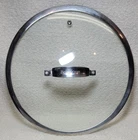 Belgique Cookware Replacement Lid Only Outer Rim 10 3/4" -9 7/8" Inside 24-GMI Used. Price: $17.00.