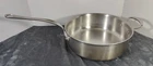 Mauviel M'cook 5-PLY Saute Pan Brushed Cast Stainless Steel Handle 3.4-QT Used. Price: $159.99.