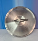 Simply Calphalon Brushed Stainless Steel 12" Pot Or Pan Lid Only Used. Price: $14.99.