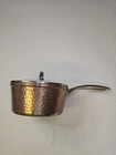 Gotham Steel Hammered Copper 8" Sauce Pan Cooking Pot With Glass Lid 9071 Used. Price: $17.99.
