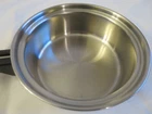 Thermo Core 3/4-QT Waterless Stainless Steel Cookware Pan No Lid Used. Price: $29.99.
