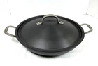 Calphalon 1382 12" Everyday Pan With Lid Hard Anodized Aluminum - Good Cond Used. Price: $59.95.