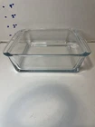 Pyrex Dish 1/2 Square W/2 Sided Handles 6000-P Used. Price: $6.00.