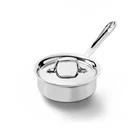 All-clad 4201R Tri-ply Stainless-steel 1-QT Sauce Pan With Lid New. Price: $139.99.