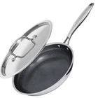 8 Inch Non Stick Frying Pan With In/stainless Steel Lid, New. Price: $78.29.
