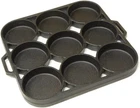 King Kooker Cast Iron Biscuit Pan Impressions Seasoned Model CI9BPSA New. Price: $54.78.
