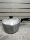 Vtg Wagner Ware Sydney Magnalite Qt Sauce Pot 4684-M With Lid Double Spouts Used. Price: $79.99.