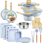 Nutrichef 22 Pcs. Home Kitchen Cookware, Tools, And Bakeware Set New. Price: $165.99.