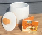 Joie Egg Maker Microwave Omelette / Scrambled Ceramic Pot + Recipe Book Used. Price: $7.00.