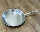 All Clad D3 Curated 10.5" Stainless Steel Skillet Fry Pan Exclusive Round Handle Used. Price: $89.95.