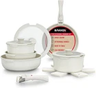 Bakken 15-PIECE Non-stick Cookware Set With Detachable Handles Granite Stac... New. Price: $59.75.
