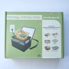 New Rottogoon Personal Portable Oven Food Warmer Electric Heated Lunch Box Black Open. Price: $16.89.