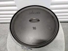 Vintage Lodge #16 Cast Iron Camp Dutch Oven - Discontinued Htf Collectible Used. Price: $599.00.