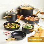 Cookware Set 12 Piece Forged Induction Ceramic Nonstick Pots And Pans Farberware New. Price: $94.99.