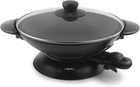 Aroma Housewares AEW-306 Electric Wok With Tempered Glass Lid Easy Clean Nonstic New. Price: $52.47.