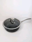 Calphalon Contemporary Hard Anodized Qt Saut /chef Pan W/ Lid Model 143, Usa Used. Price: $50.00.