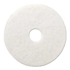 Boardwalk BWK4024WHI Polishing Floor Pads, 24" Diameter, White, 5/CARTON New. Price: $46.40.