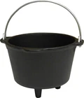 King Kooker CI3CFS Cup Seasoned Small Cast Iron Pot, Os, Multi New. Price: $23.99.