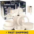 Gotham Steel 18 Piece Nonstick Induction Cookware Set - Cream New. Price: $129.99.