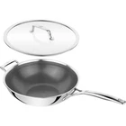 Zwilling Peak 12-INCH Stainless Steel Ceramic Nonstick Dual Performance Wok New. Price: $149.95.