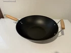Mainstays 13.75" Non-stick Wok Pan Used. Price: $12.00.